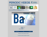 Barium - Periodic Table of Videos