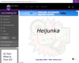 Wisc-Online Heijunka