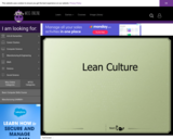 Wisc-Online Lean Culture