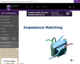 Wisc-Online Impedance Matching