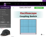 Wisc-Online Oscilloscope Coupling Switch