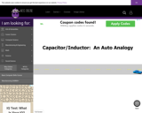 Wisc-Online Capacitor/Inductor: An Auto Analogy