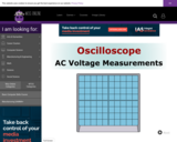 Wisc-Online Oscilloscope AC Voltage Measurements