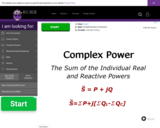 Wisc-Online Complex Power: The Sum of the Individual Real and Reactive Powers