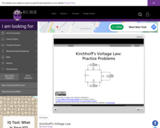 Wisc-Online Kirchhoff's Voltage Law