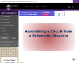 Wisc-Online Assembling a Circuit from a Schematic Diagram