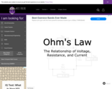 Wisc-Online Ohm's Law: The Relationship of Voltage, Current, and Resistance