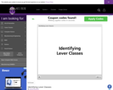 Wisc-Online Identifying Lever Classes