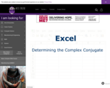 Wisc-Online Excel: Determining the Complex Conjugate