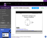 Wisc-Online Kirchhoff's Voltage Law (KVL): Practice Problems