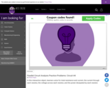 Wisc-Online Parallel Circuit Analysis Practice Problems: Circuit #4