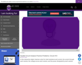 Wisc-Online Parallel Circuit Analysis Practice Problems: Circuit #10