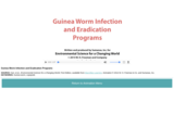 Guinea Worm Infection and Eradication Programs