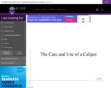 Wisc-Online The Care and Use of a Caliper