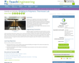 Bridging to Polymers: Thermoset Lab