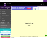 Wisc-Online Direct Variation