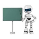 صناعة الروبوت التعليمي(mike education robot)