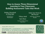 ACESSE Resource B - How to Assess Three-Dimensional Learning in Your Classroom