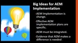 Webinar: After the Assessment: Ideas about AEM Classroom Implementation