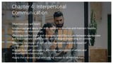 Chapter 4 (Interpersonal Communication) PowerPoint
