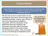 An ESL Lesson Plan on Consumerism and Consumption