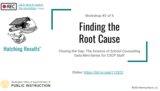 Data Mini-Series #2: Finding the Root Cause