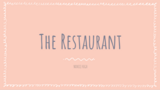ESL - The Restaurant - Novice High