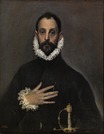 El Greco: El caballero con la mano en el pecho (1580)
