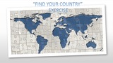 "Find your country" exercise