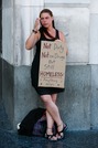 Image of homeless female