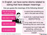 Idioms Describing Food and Eating - Off2Class Lesson Plan