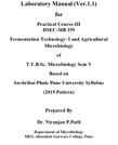 Laboratory Manual-SPPU-TYMicrobiology-MB359