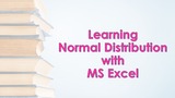Learning Normal Distribution with MS Excel