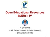 OER-IV: Open Licences
