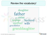 Vocabulary For ESL Students – Family - Off2Class Lesson Plan