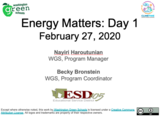 Energy Matters STEM Seminar
