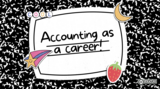 Accounting as a Career!