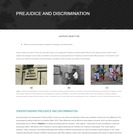 Prejudice and Discrimination Webpage: Open For Antiracism (OFAR) Template