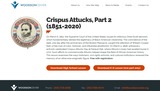 Crispus Attucks, Part 2 (1851-2020) - HS