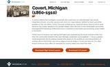 Covert, Michigan (1860-1910) - HS