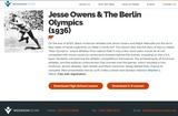 Jesse Owens & The Berlin Olympics - HS