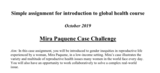 Mini case challenge student assignment on reproductive health