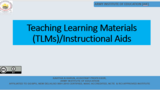 Presentation on Teaching Learning Material