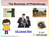 The Business Of Philanthropy – A Free ESL Lesson Plan