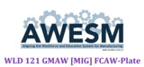 WLD 121 GMAW [MIG] FCAW-Plate
