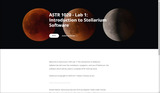 ASTR 1020 - Lab 1: Introduction to Stellarium Software