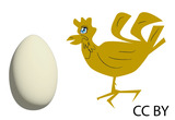 Høner og egg.