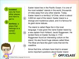 The Mystery of Easter Island (Rui Napa) - ESL Lesson Plan