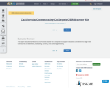 California Community College's OER Starter Kit