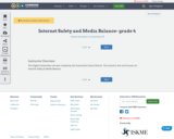 Internet Safety and Media Balance- grade 4